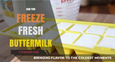 From Fresh to Frozen: The Ultimate Guide to Freezing Buttermilk