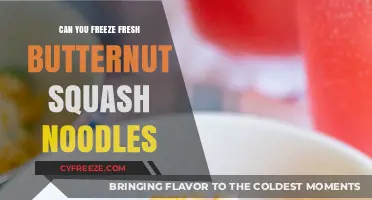 From Garden to Freezer: Preserving Butternut Squash Noodles