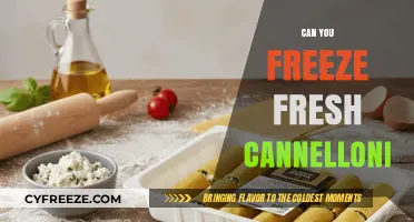Fresh Cannelloni: The Ultimate Guide to Freezing and Preserving