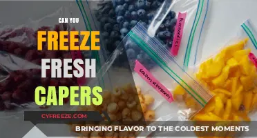 Preserving Flavor: The Complete Guide to Freezing Fresh Capers