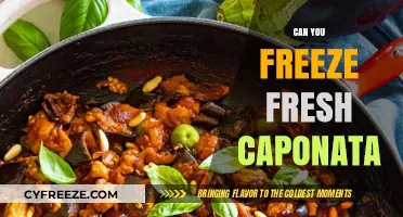 From Garden to Freezer: Preserving Fresh Caponata for Year-Round Enjoyment