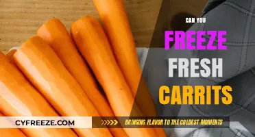 Fresh Carrots: The Ultimate Guide to Freezing for Longevity