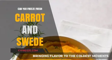 Fresh to Frozen: A Guide to Freezing Carrot and Swede