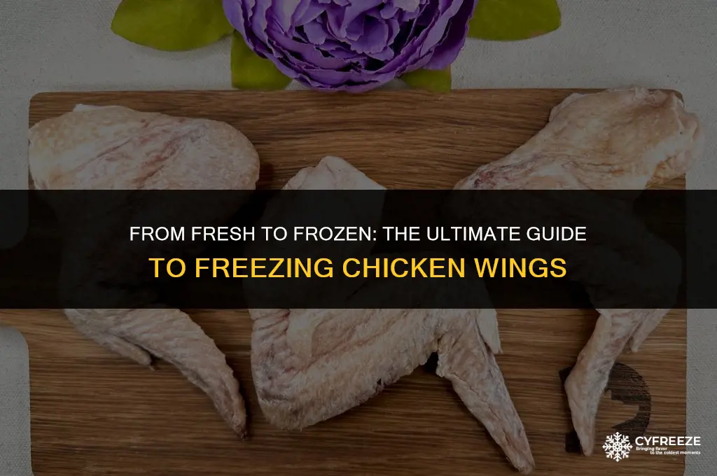 can you freeze fresh chicken wings