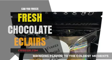 Sweet Treats: The Ultimate Guide to Freezing Fresh Chocolate Eclairs