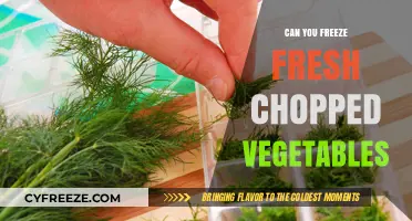 Preserve Freshness: A Guide to Freezing Chopped Vegetables