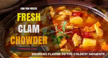 Fresh Clam Chowder: Freezing Tips for Perfect Preservation