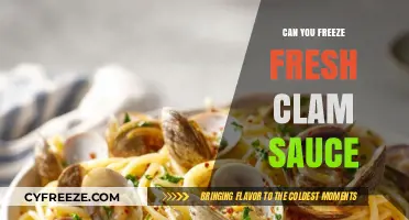 Fresh Clam Sauce: The Ultimate Guide to Freezing and Preserving