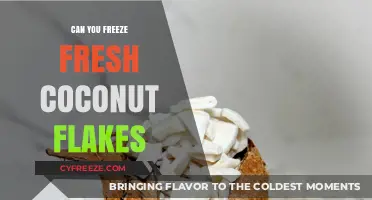 Preserve the Flavor: Freezing Fresh Coconut Flakes Made Easy