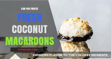 Chill or Not: The Great Coconut Macaroon Freeze Debate