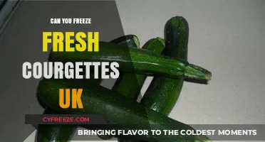 Fresh Courgettes: Freezing Tips for UK Gardeners