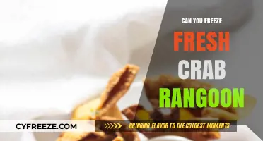Savor the Flavor: Freezing Fresh Crab Rangoon for Later Delights