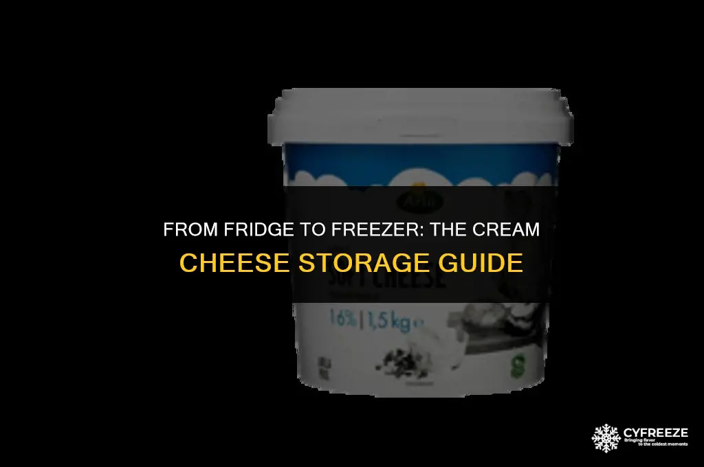 can you freeze fresh cream cheese