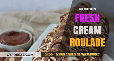 Mastering the Art of Freezing Fresh Cream Roulade: A Guide