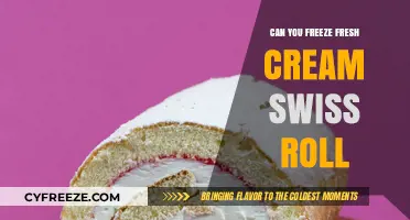 Sweet Success: Mastering the Art of Freezing Fresh Cream Swiss Rolls
