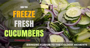 Preserving Crispness: The Ultimate Guide to Freezing Fresh Cucumbers