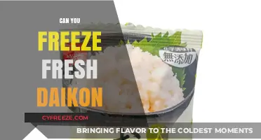 Preserving Freshness: Can You Freeze Daikon Radish?