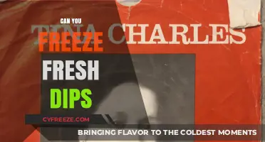 Fresh Dips: The Ultimate Guide to Freezing and Preserving Flavor