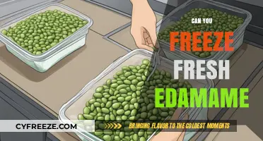 Edamame Preservation: A Guide to Freezing Fresh Edamame