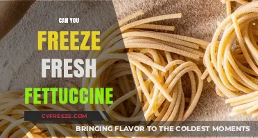 From Fresh to Frozen: The Ultimate Guide to Freezing Fettuccine