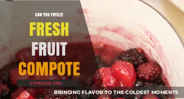 Preserve the Freshness: A Guide to Freezing Fruit Compote