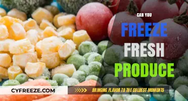 Fresh Produce Preservation: A Comprehensive Guide to Freezing