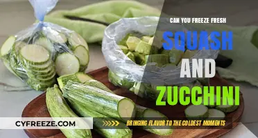 Preserving Summer's Bounty: Freezing Fresh Squash and Zucchini