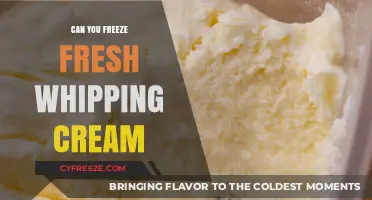 From Fresh to Frozen: The Ultimate Guide to Whipping Cream Storage