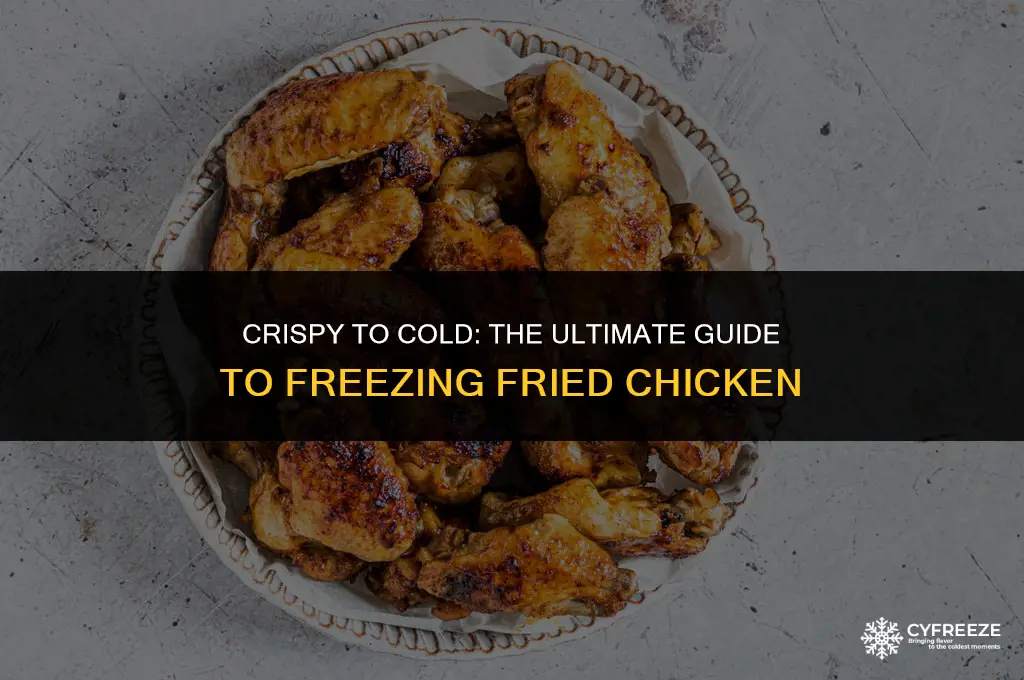 can you freeze fried chicken pieces