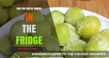 Chill Your Grapes: A Refreshing Guide to Freezing Your Favorite Fruit