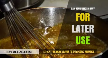 Freeze Gravy for Later: Tips and Tricks for Perfect Storage