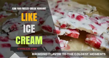 Chill Out: The Surprising Truth About Freezing Greek Yogurt
