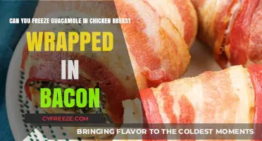 Bacon-Wrapped Chicken Breast with Frozen Guacamole: A Delicious Twist