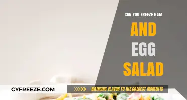 Freezing Ham and Egg Salad: Tips for Storage and Freshness