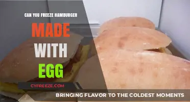 Freezing Hamburger with Egg: Tips for Safe Storage and Quality