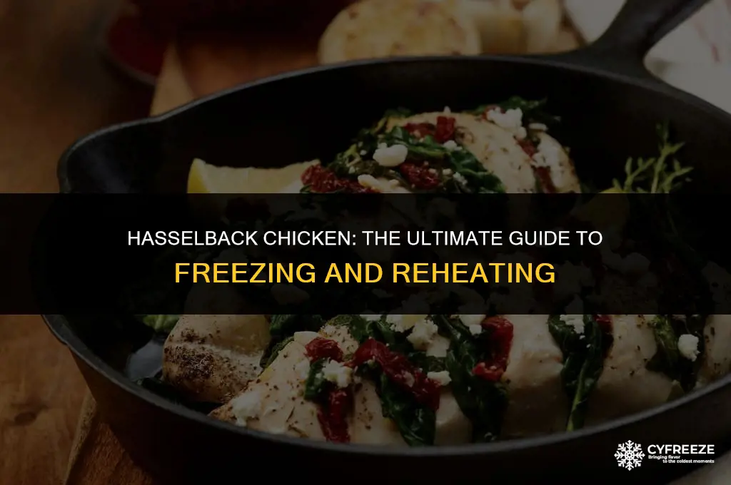 can you freeze hasselback chicken