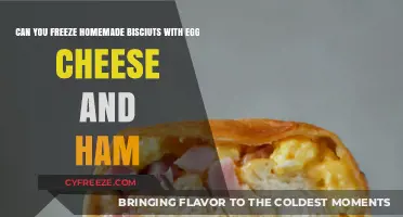 Freezing Homemade Biscuits: Egg, Cheese, and Ham Storage Tips