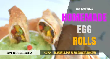 Freezing Homemade Egg Rolls: Tips for Perfect Storage and Reheating