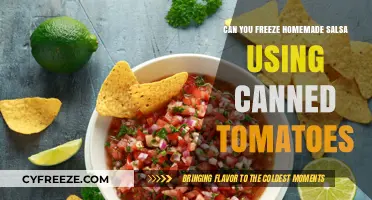 Freezing Homemade Salsa with Canned Tomatoes: A Complete Guide