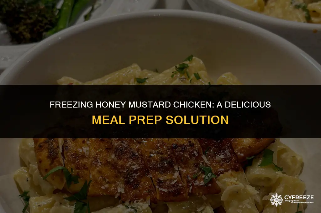 can you freeze honey mustard chicken