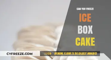 Chill Out: The Ultimate Guide to Freezing Ice Box Cake