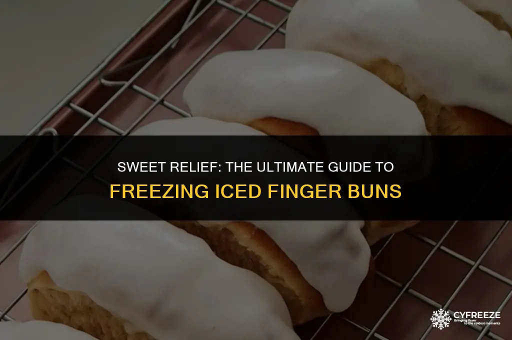 can you freeze iced finger buns