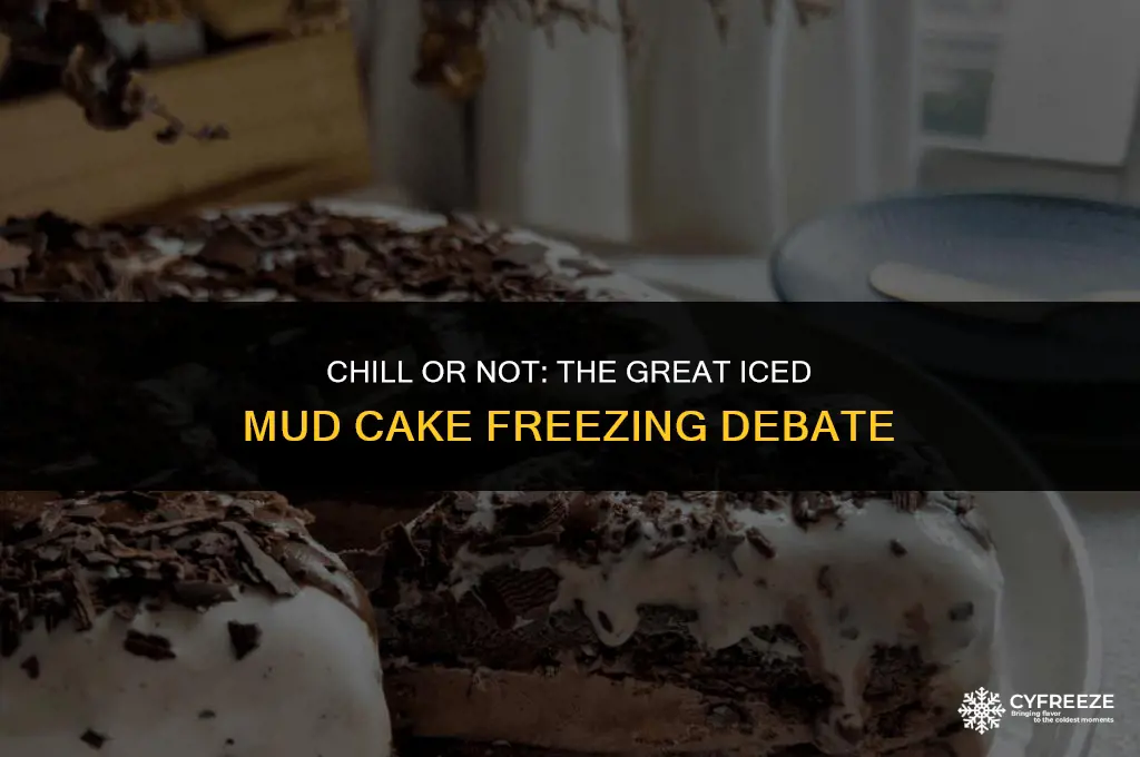 can you freeze iced mud cake