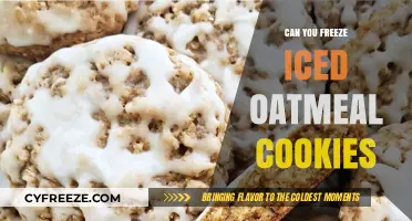 Chill Out with Iced Oatmeal Cookies: Freezing Tips and Tricks