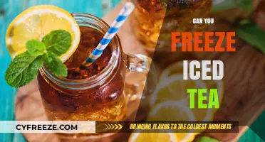 Chill Your Brew: The Complete Guide to Freezing Iced Tea