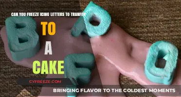 Easy Cake Decorating: Freezing Icing Letters for Perfect Transfers