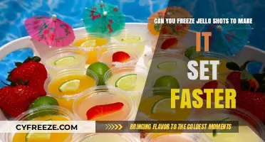 Speeding Up the Chill: Freezing Jello Shots for Quicker Setting