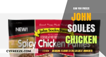 Can You Freeze John Soules Chicken: A Complete Guide