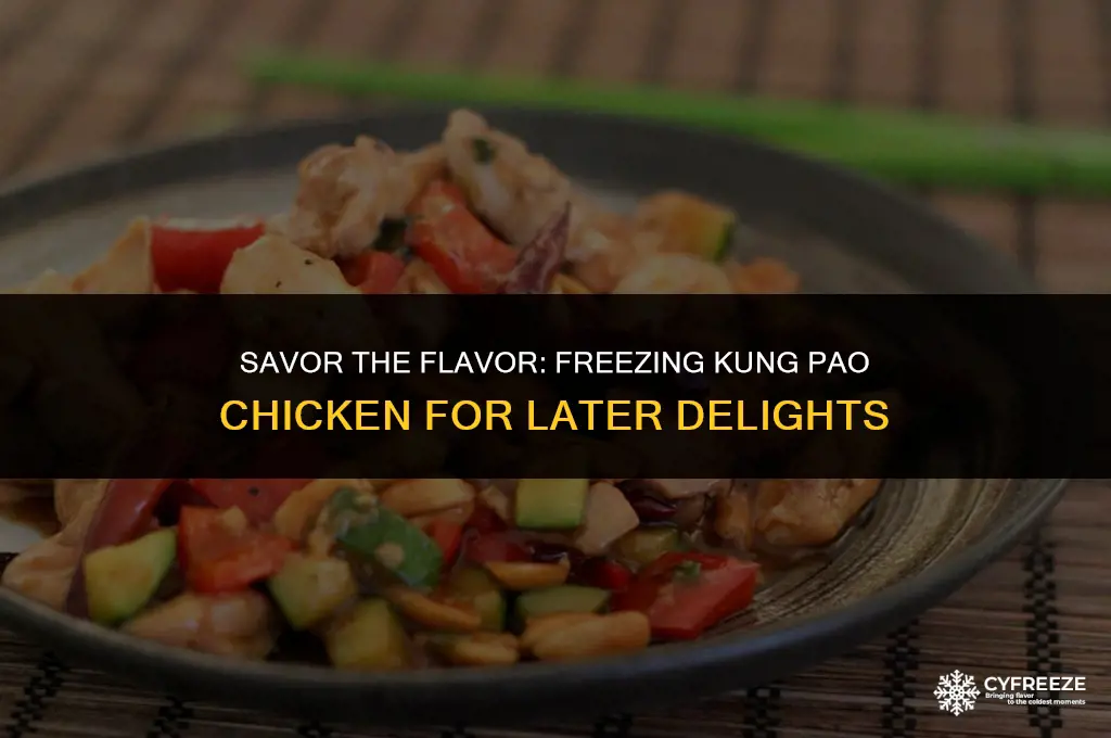 can you freeze kung pao chicken