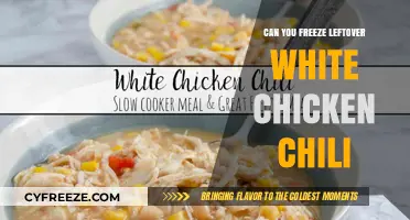 Smart Storage: Freezing Leftover White Chicken Chili for Later
